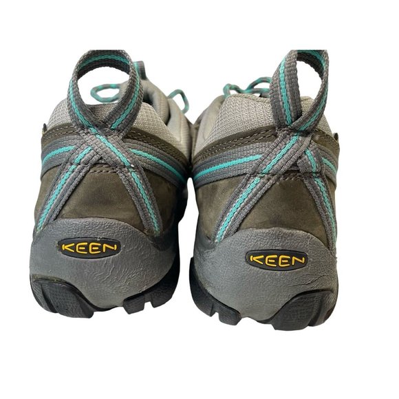 Keen Womens Dry Targhee II Hiking Shoes Gray Blue 1004089 Trail Waterproof 11M - Picture 5 of 8